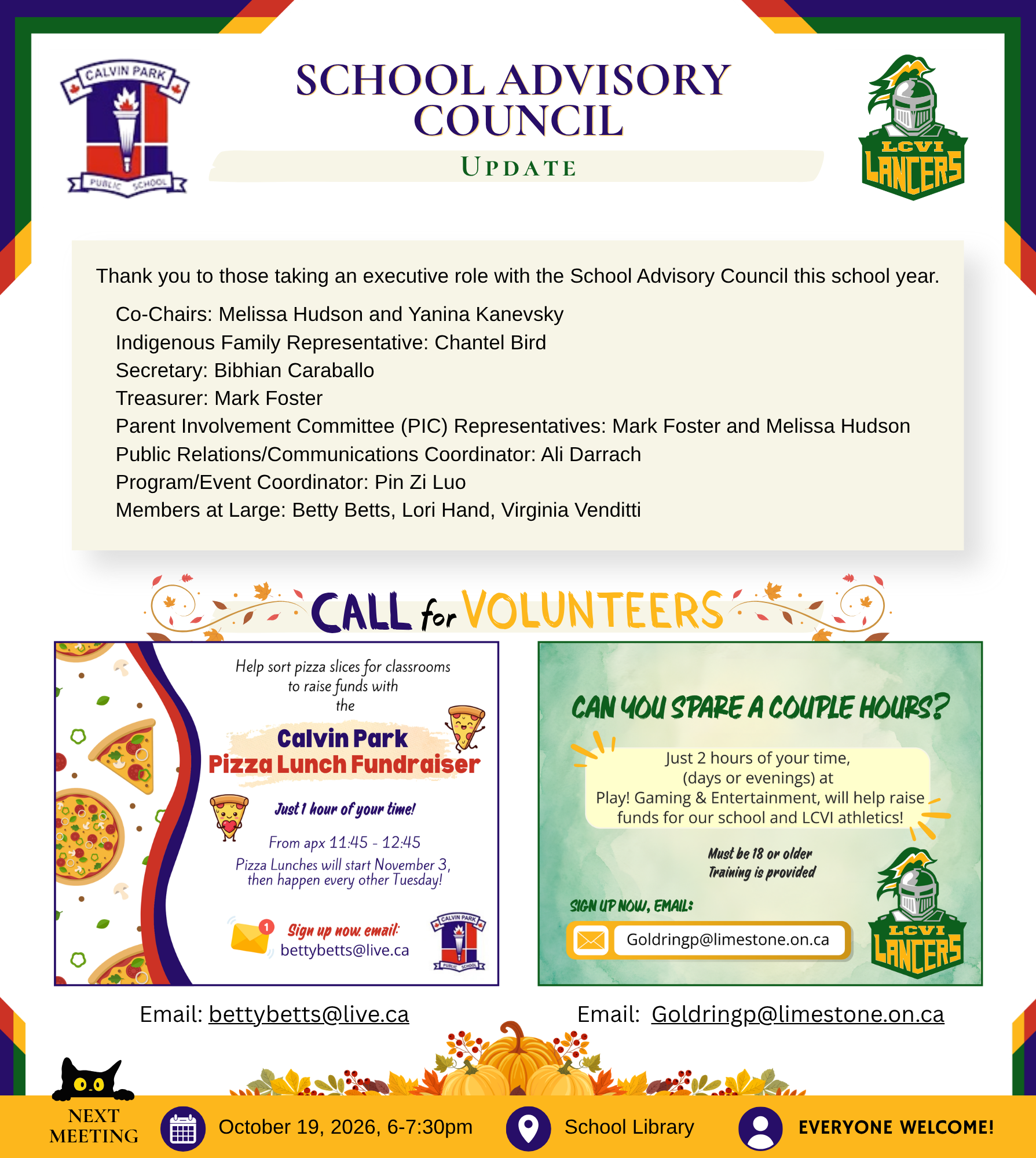 School Council Flyer