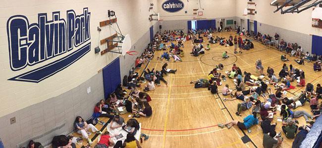 Cavlin Park gym Banner