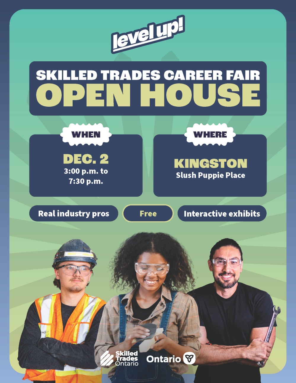 Level Up Skilled Trades Career Fair Open House