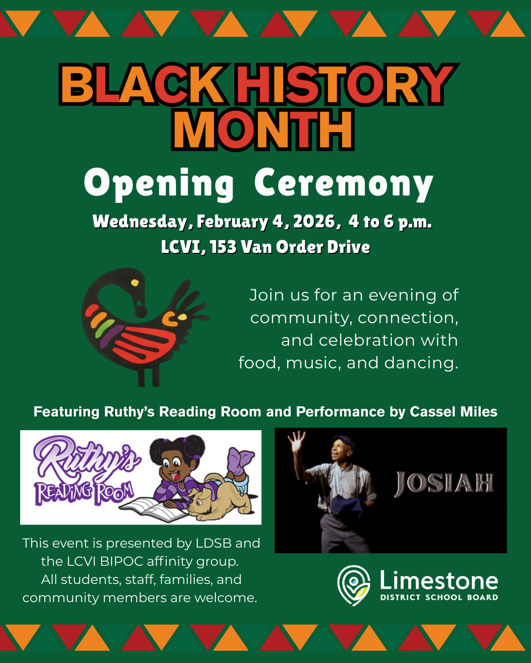 Black History Month Opening Ceremony February 4, 2026